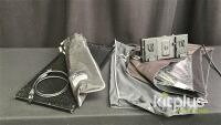 Litepanels Gemini 2x1 LED Panel, Model 940-1001, Snapgrid, V-Mount Plate, Power Cable - 6