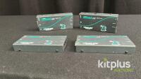 Black Box ServSwitch CX Remote USB KVM Extender, Model KV04AUS-REM, VGA/USB, Lot of 4, SNs Incl.
