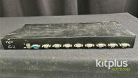 StarTech 8-Port 1U USB VGA KVM Switch Kit (SV831DUSBUK) w/ Extenders, 15km Fiber Converter - 4