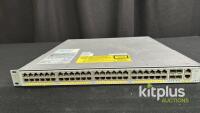 Cisco Catalyst 4948E V08 48-Port Gigabit Switch with 4 SFP+ Uplinks Dual AC Power CAT1841S0DB (Noisy) - 2