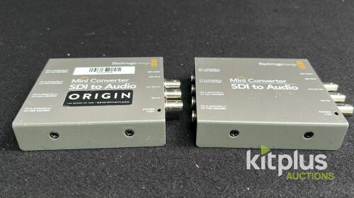 Blackmagic ( CONVMCSAUD ) Mini Converter - SDI to Audio [Qty 2]