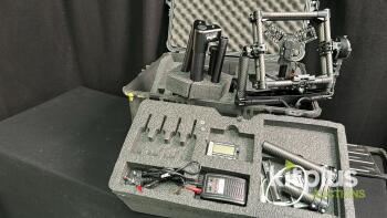 Freefly Movi M5 3-Axis Camera Gimbal, Max 5 lb Payload, Carbon Fiber with Case & Futaba RX