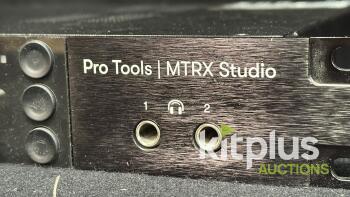 Avid MTRX Studio Audio Interface with 18x18 Analog I/O, 64x64 Dante, and Built-in SPQ Processing