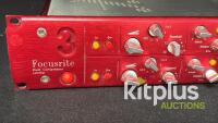 Focusrite Red 3 Dual Channel VCA Compressor Limiter, Serial FO 3337, XLR I/O, UK Made, Stereo Link - 3