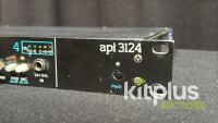 API 3124 4-Channel Microphone Preamp, XLR/Unbalanced Inputs, LED Meters, Serial 114