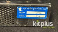 API 3124 4-Channel Microphone Preamp, XLR/Unbalanced Inputs, LED Meters, Serial 114 - 3