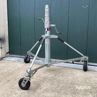 Manfrotto Avenger Long John Silver Stand w/FF Wheels (570cm/224.4in) - 2