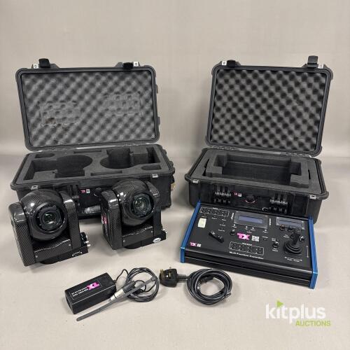 2x BR Remote Camball 3 with BR Remote MFC 1 Controller