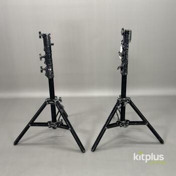 2x ARRI 2 Stage Low Boy Combo Stand