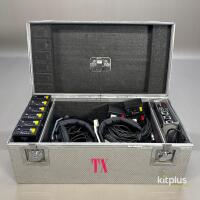 Canford Audio TecPro Communications System Kit with 5x Tecpro Dual Headset with Case - 13