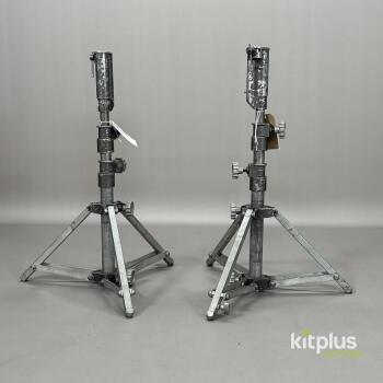 2x 2 Stage Low Boy Lighting Stand