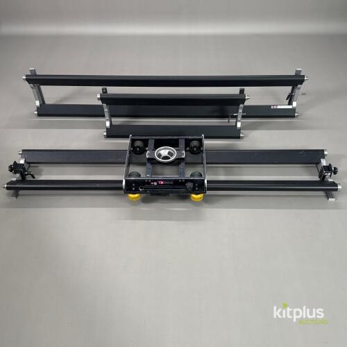Solid Grip Systems Track and Dolly (2x 1.6m Length, 1x 0.8m Length, Dolly with 100mm Bowl)