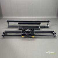 Solid Grip Systems Track and Dolly (2x 1.6m Length, 1x 0.8m Length, Dolly with 100mm Bowl) - 4
