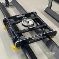 Solid Grip Systems Track and Dolly (2x 1.6m Length, 1x 0.8m Length, Dolly with 100mm Bowl) - 11