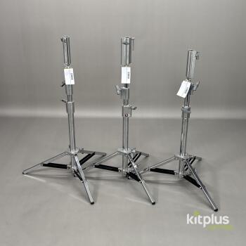 3x Doughty 2 Stage PEE-WEE Combo Stand