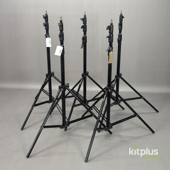 5x Manfrotto 3 Stage Lightweight Lighting Stand