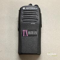 Motorola Silver Flight Case, 12x Motorola DP1400 UHF Handheld Two-Way Radio, 13x Motorola PMNN4251 NiMH 1400mAh Battery Pack for DP1400 Two-Way Radio, 11101 - 53