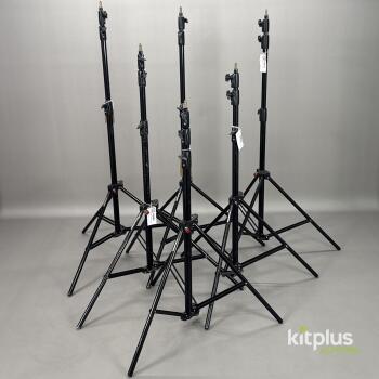 6x Manfrotto 3 Stage Lightweight Lighting Stand