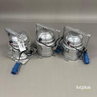3x Eurolite Par 64