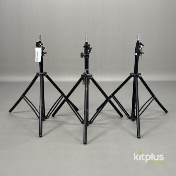 3x ARRI 3 Stage Lightweight Lighting Stand
