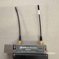 Wisycom dual true diversity receiver, Wisycom MTB40B Plug-On Wireless Microphone Transmitter, Wisycom MTP40 Wideband Bodypack Wireless Transmitter, Sanken COS-11D Omnidirectional Lavalier Microphone - 4