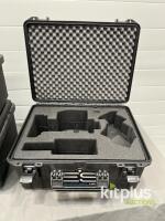 Protective Hard Cases, Custom Foam for Camera/Lens, Black, Stackable, Pressure Valve [Qty 5] - 3