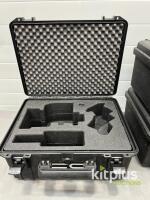 Protective Hard Cases, Custom Foam for Camera/Lens, Black, Stackable, Pressure Valve [Qty 5] - 2