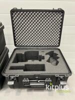 Protective Hard Cases, Custom Foam for Camera/Lens, Black, Stackable, Pressure Valve [Qty 5] - 3