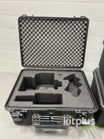 Protective Hard Cases, Custom Foam for Camera/Lens, Black, Stackable, Pressure Valve [Qty 5] - 2