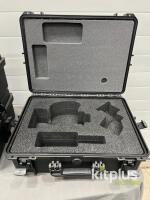 Protective Hard Cases, Custom Foam for Camera/Lens, Black, Stackable, Pressure Valve [Qty 5] - 3
