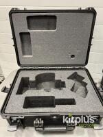 Protective Hard Cases, Custom Foam for Camera/Lens, Black, Stackable, Pressure Valve [Qty 5] - 2