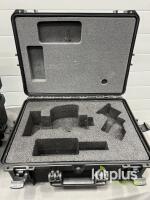 Protective Hard Cases, Custom Foam for Camera/Lens, Black, Stackable, Pressure Valve [Qty 5] - 3