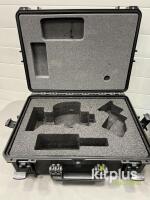 Protective Hard Cases, Custom Foam for Camera/Lens, Black, Stackable, Pressure Valve [Qty 5] - 2