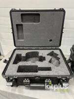 Protective Hard Cases, Custom Foam for Camera/Lens, Black, Stackable, Pressure Valve [Qty 5] - 2