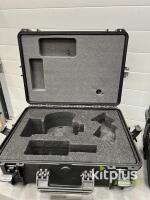 Protective Hard Cases, Custom Foam for Camera/Lens, Black, Stackable, Pressure Valve [Qty 5] - 2