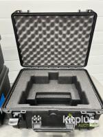 Protective Hard Cases, Custom Foam for Camera/Lens, Black, Stackable, Pressure Valve [Qty 5] - 3