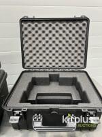 Protective Hard Cases, Custom Foam for Camera/Lens, Black, Stackable, Pressure Valve [Qty 5] - 3