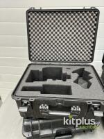 Rugged Protective Hard Cases with Custom Foam, Fits Cameras/Electronics, Pelican 1550 Style, Black - 2