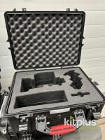 Rugged Protective Hard Cases with Custom Foam, Fits Cameras/Electronics, Pelican 1550 Style, Black - 4