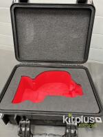 Peli 1450 Hard Case, Custom Foam Inserts, Black, IP67 Rated, 16"x13"x6.9" Interior - 3