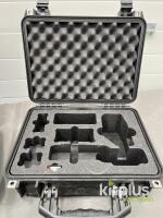 Peli 1450 Hard Case, Custom Foam Inserts, Black, IP67 Rated, 16"x13"x6.9" Interior - 4