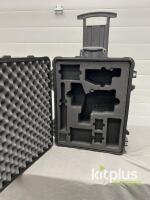 Peli 1560 Rolling Hard Case, Custom Foam Insert, Black, Waterproof, 22"x18"x10", Made in Europe - 3