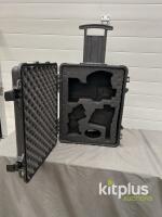 Peli 1560 Rolling Hard Case, Black, Custom Foam Insert, Trolley Handle, IP67 - 3
