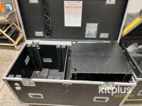 Large Trunk Road/Flight Cases with Custom Foam and Dividers, Creative Technology, Casters - 2