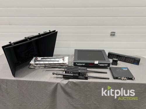 Pallet - Autoscript Bundle ELP15-OA Broadcast Studio Teleprompter Kit (15&rdquo; LED TFT)