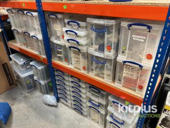 Bulk engineering stock. Industrial CEE 16A 230V Power Connectors, Fiber Patch Cables & Accessories Lot