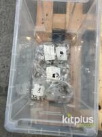 Bulk engineering stock. Industrial CEE 16A 230V Power Connectors, Fiber Patch Cables & Accessories Lot - 2