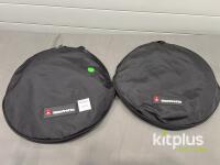 Manfrotto Collapsible Reflector with Gold, Silver, White Surfaces and Carrying Case Qty 2 - 2