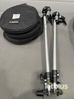 Manfrotto Collapsible Reflector & Diffuser Kit with Support Arms, 32" Diameter, Carry Case - 3