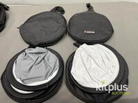 Manfrotto Collapsible Reflector & Diffuser Kit with Support Arms, 32" Diameter, Carry Case